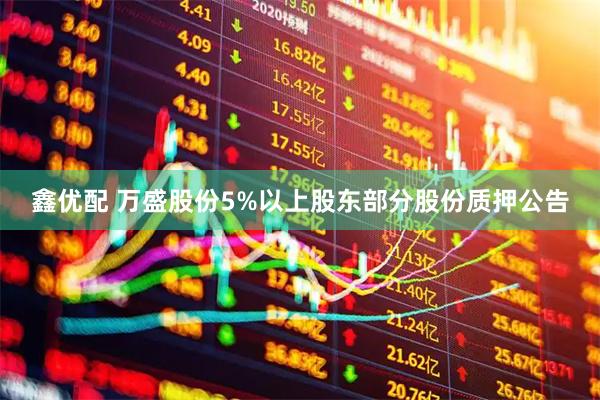 鑫优配 万盛股份5%以上股东部分股份质押公告